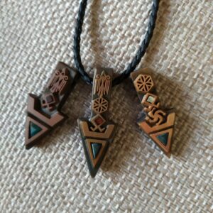 Кулоны "Велес" на яшме