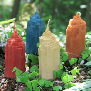 Свечи: "Друза селенита"