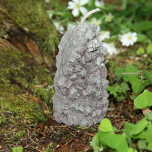 Свечи: "Друза аметиста"