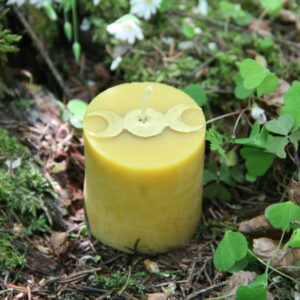 Свеча: "Триединая луна"