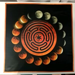 Набор ГЕКАТА ритуальная скатерть и мешочек