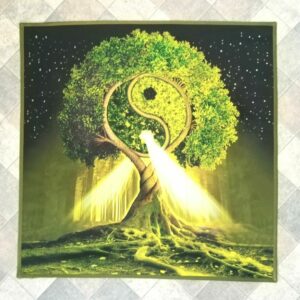 Набор ДРЕВО для Таро или рун, скатерть и мешочек