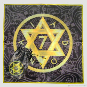 Набор ГЕКАСАГРАММА АДОНАЙ - ритуальная скатерть и мешочек