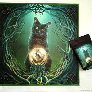 Набор МАГИЧЕСКИЙ КОТ, скатерть и мешочек