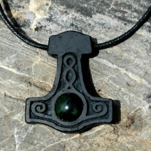 Молот Тора Резьба по камню Мужской оберег #3