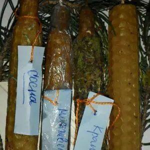 Набор восковых свечей " Очищение и защита"