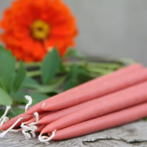 Маканая розовая свеча