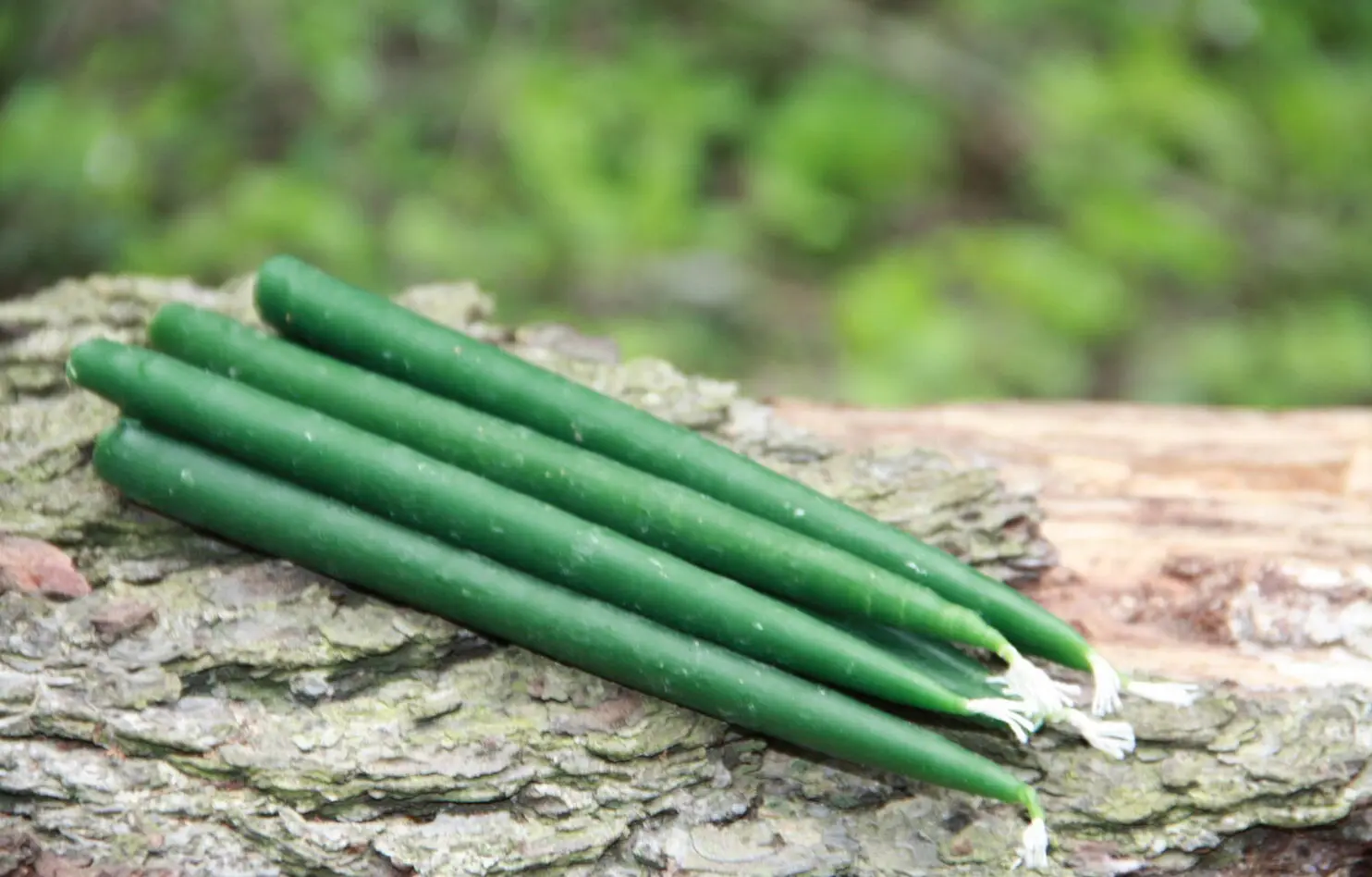 Маканая зеленая свеча (трехчасовая) — изображение 3