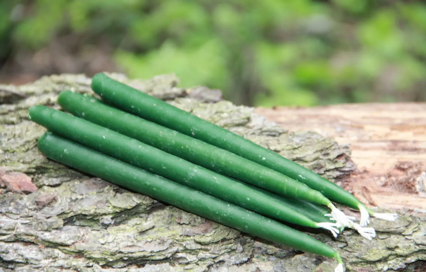 Маканая зеленая свеча (трехчасовая) — изображение 4