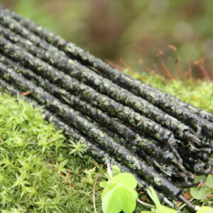 Свеча черная С ПАПОРОТНИКОМ