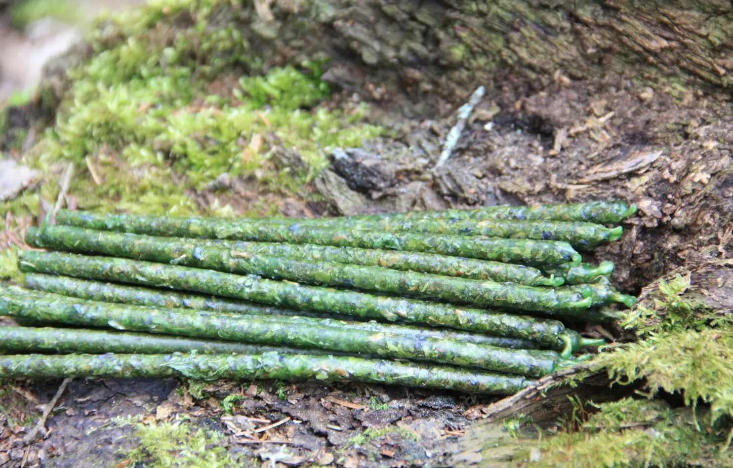 Свеча зеленая "Идеальное здоровье" (малая) — изображение 3