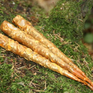 Свечи Мабона: Денежная золотая (с цитрином)