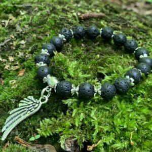 Браслет " Черный ангел"