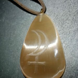 Талисман СЕЛЕНА, гравировка на селените