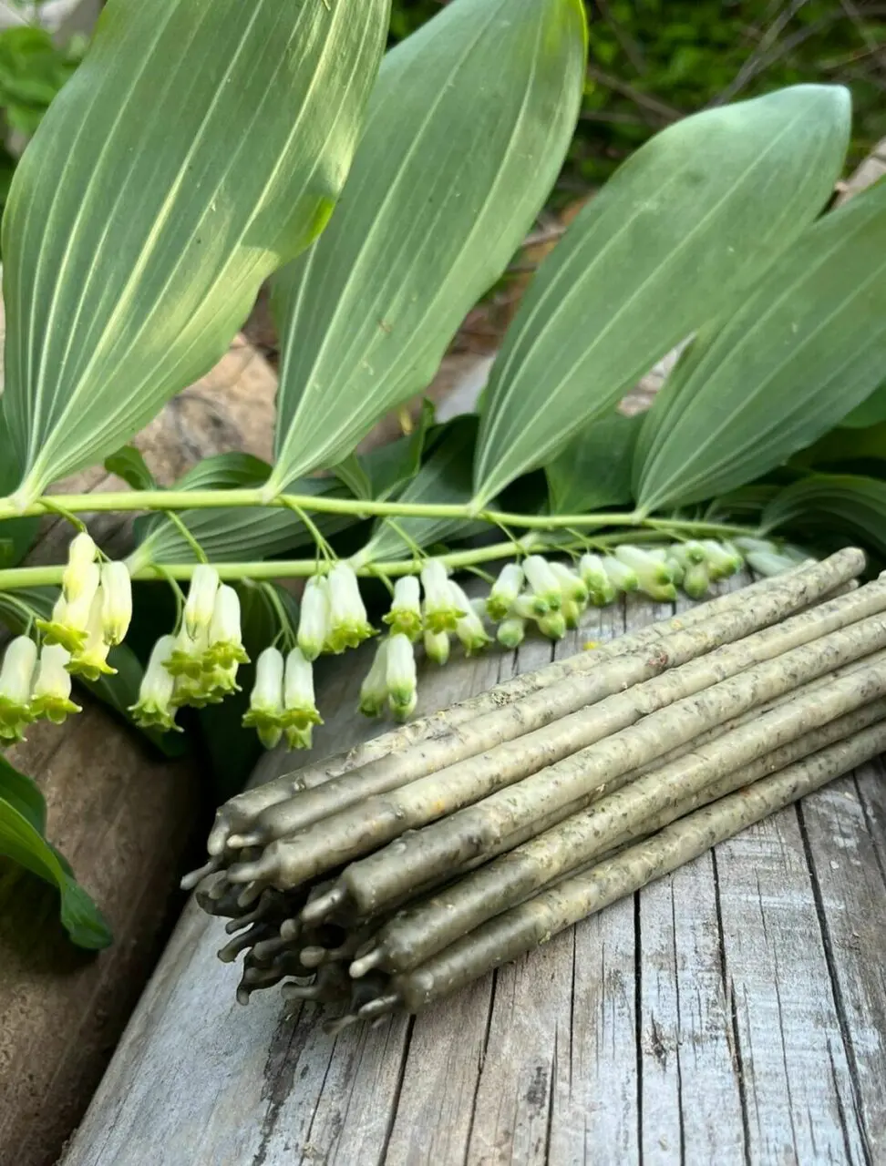 Свеча бело-черная: Чистка мыслей (малая) — изображение 2