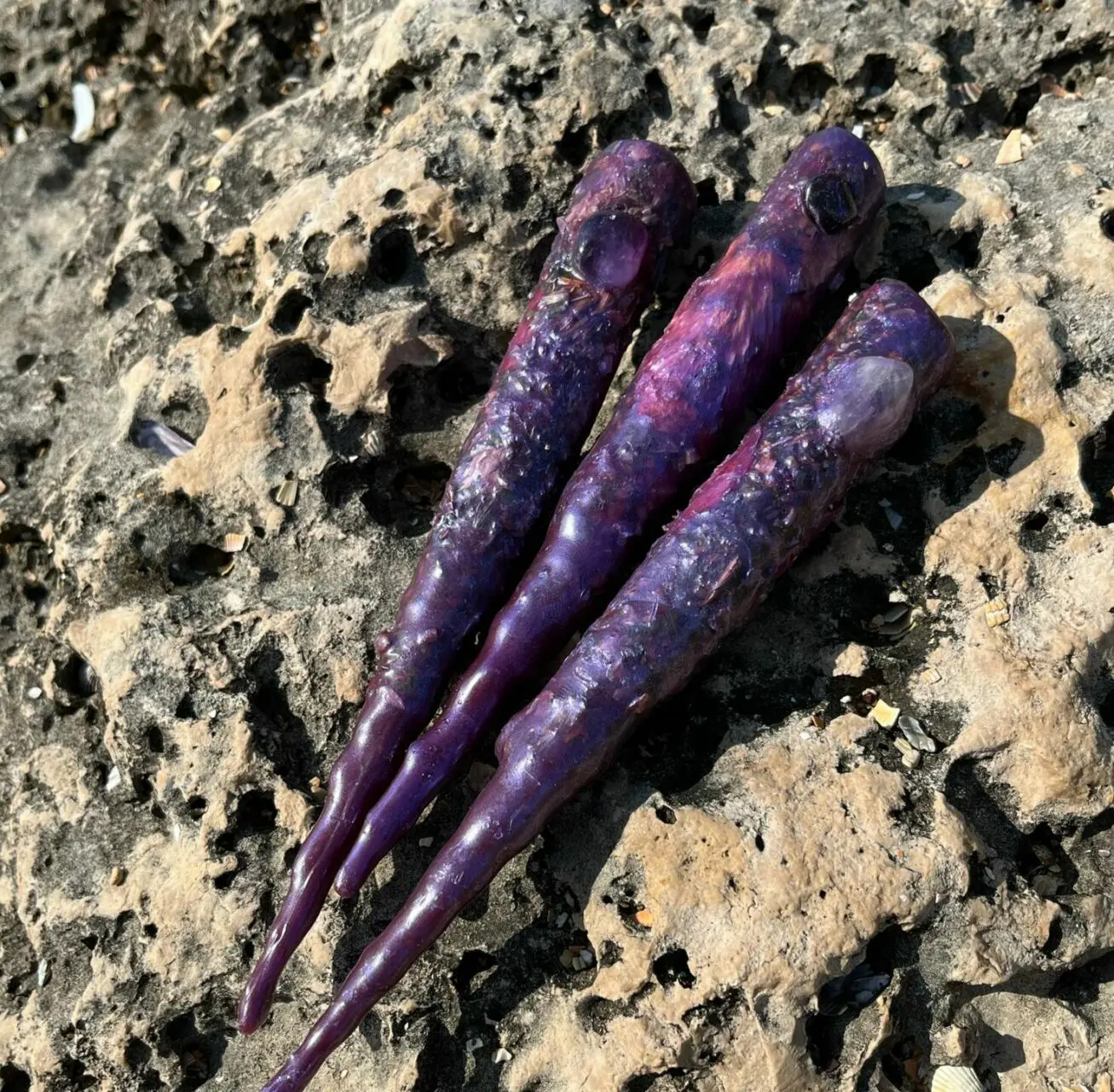 Свеча "РОД" с аметистом/гранатом — изображение 5