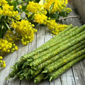 Свеча денежная: "Деньги и удача" (малая)