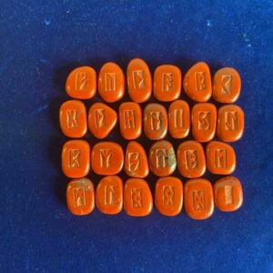 Рунический набор из яшмы №6