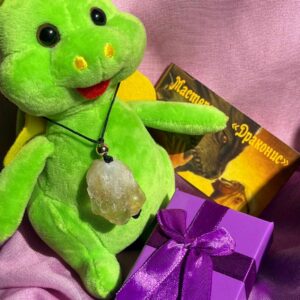 Подвеска «Богиня удачи и света» (цитрин)