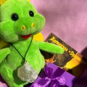 Подвеска «Богиня успеха» (лимонный кварц )