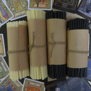 Набор свечей "Черно-белый" (30 мин., час)